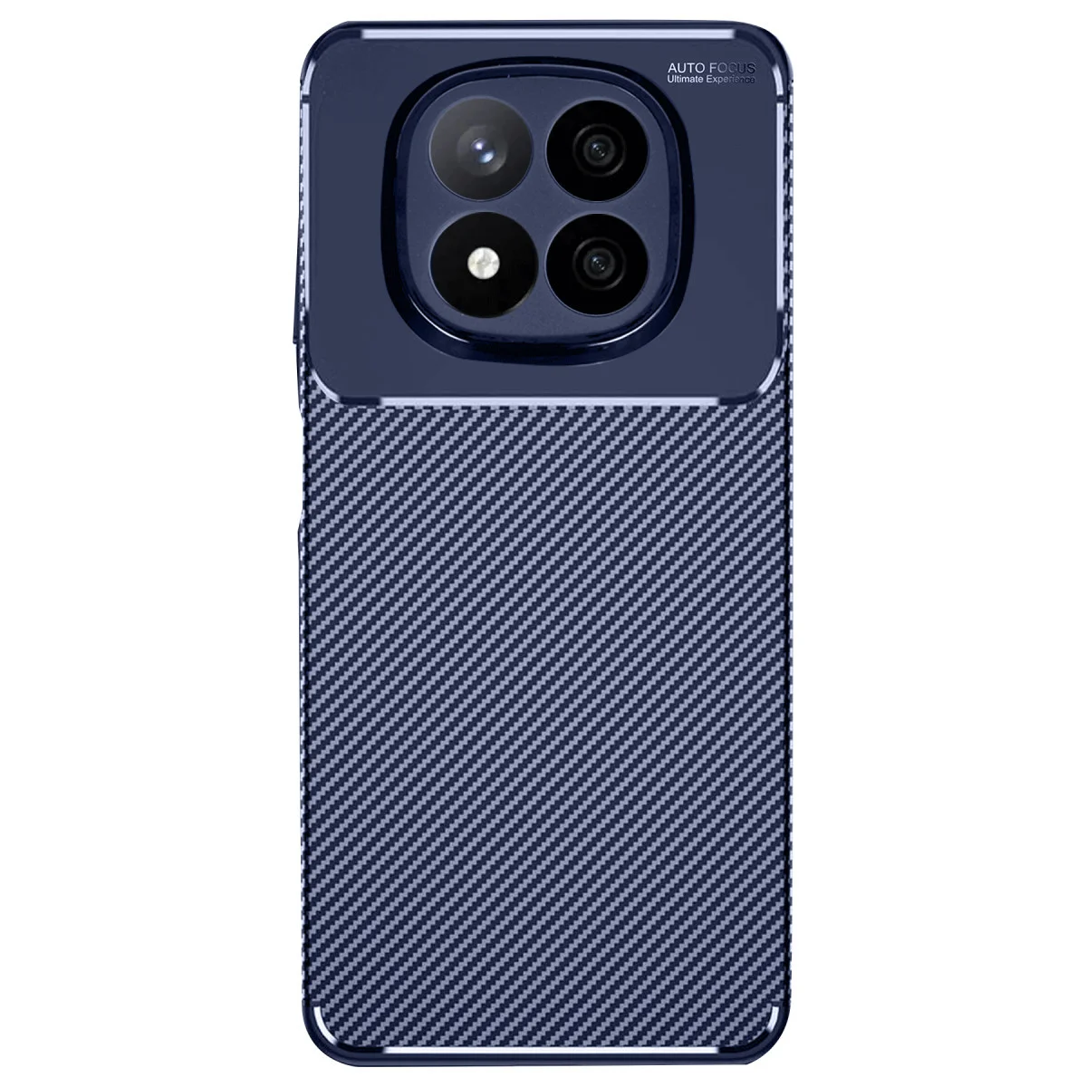 Redmi Note 14 Pro 4G Kılıf Auto Focus Karbon Kapak - Lacivert
