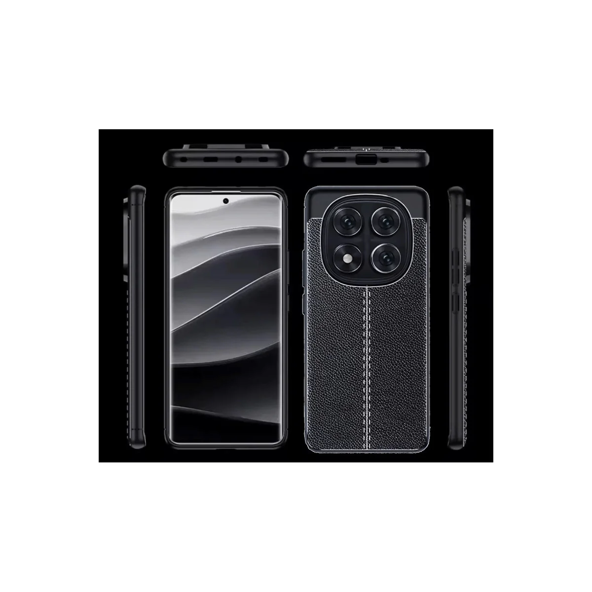 Redmi Note 14 Pro 4G Kılıf Auto Focus Kapak - Lacivert