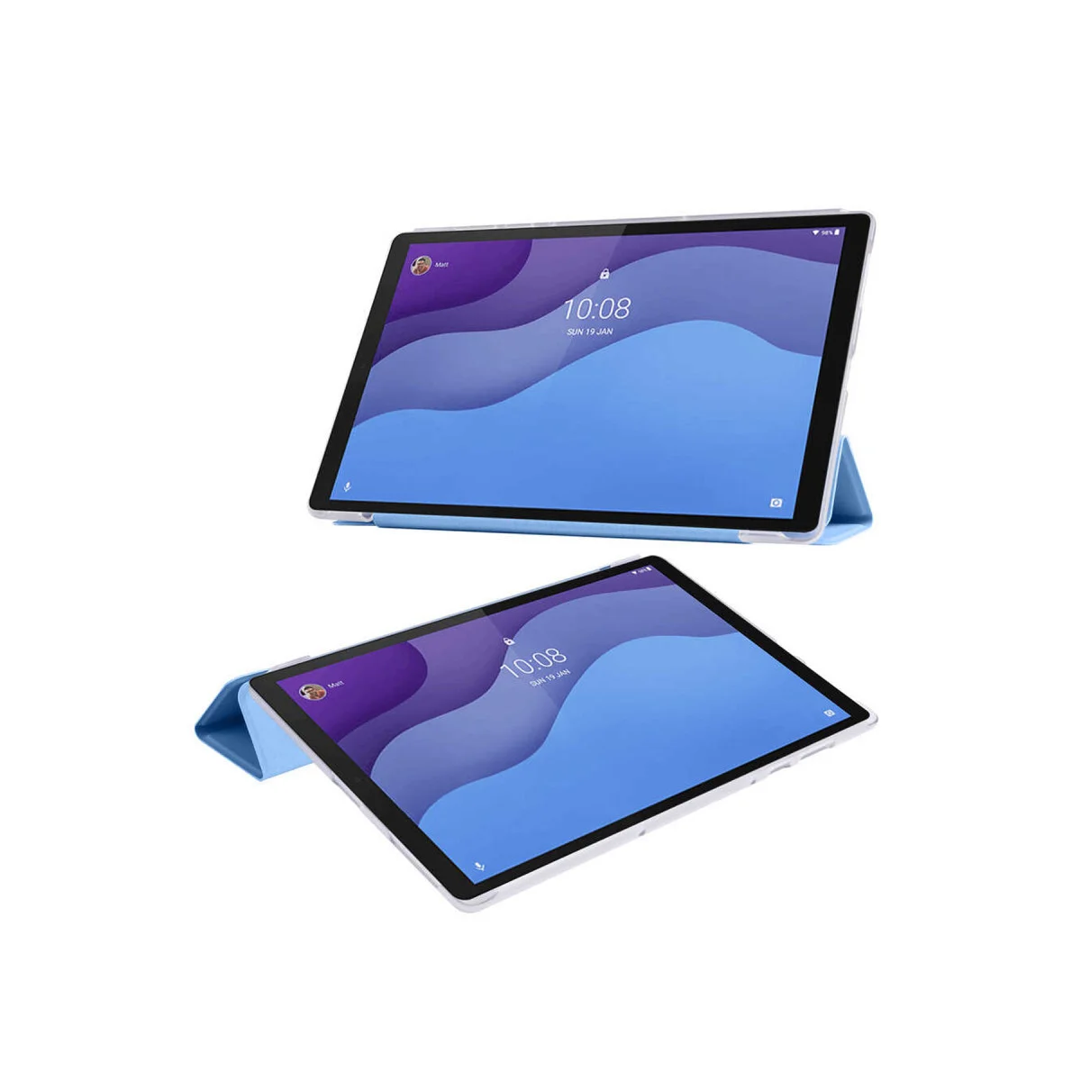 M10 HD X306F Kılıf Tablet Smart Kılıf - Lacivert