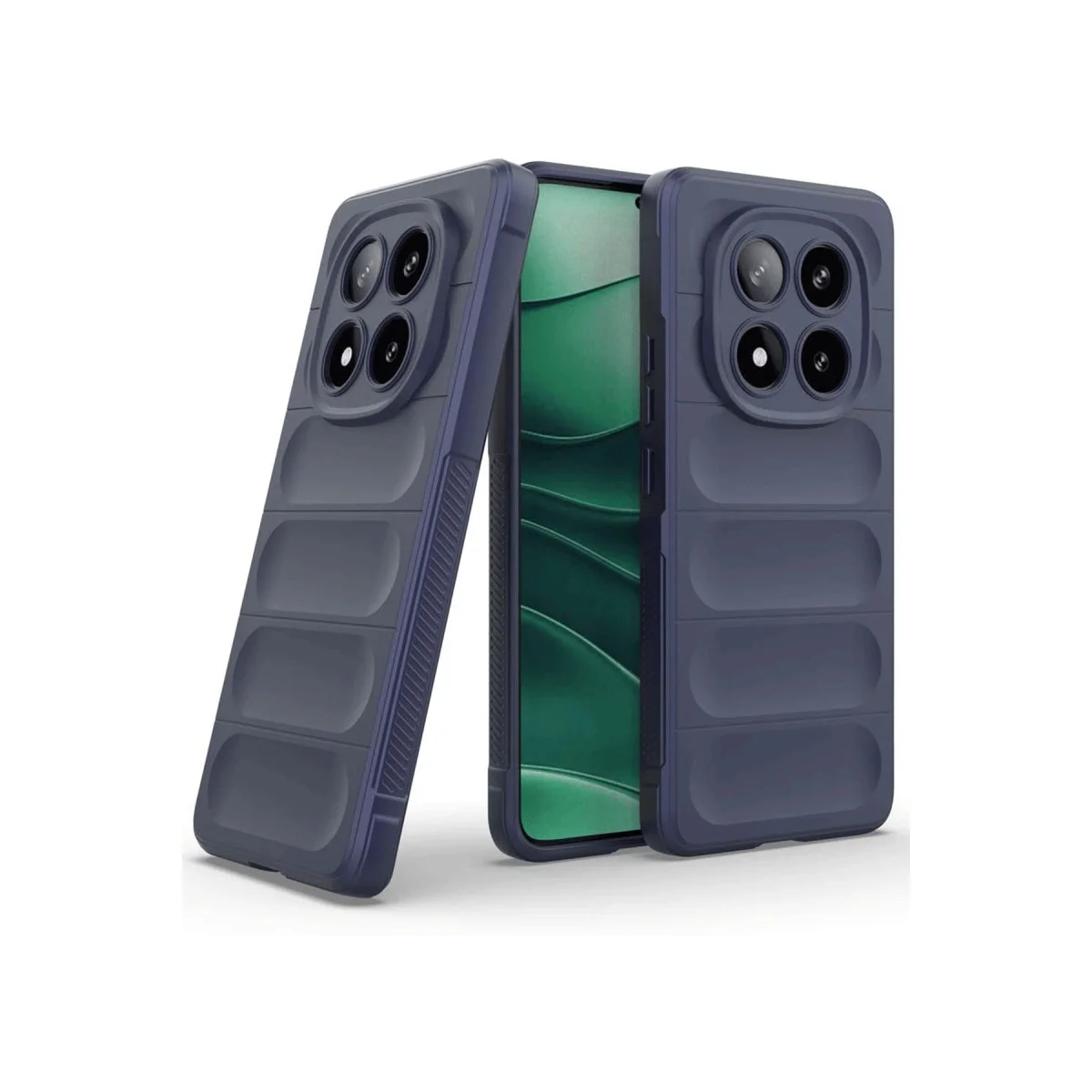 Redmi Note 14 Pro 4G Kılıf Optimum Silikon - Lacivert