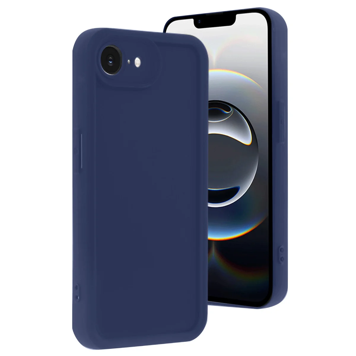 iPhone 16E Kılıf Viera Silikon - Lacivert
