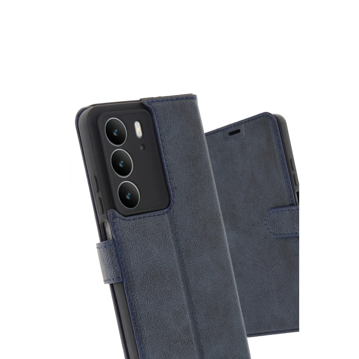 Realme C75 4G Trend S Plus Kapaklı Kılıf - Lacivert