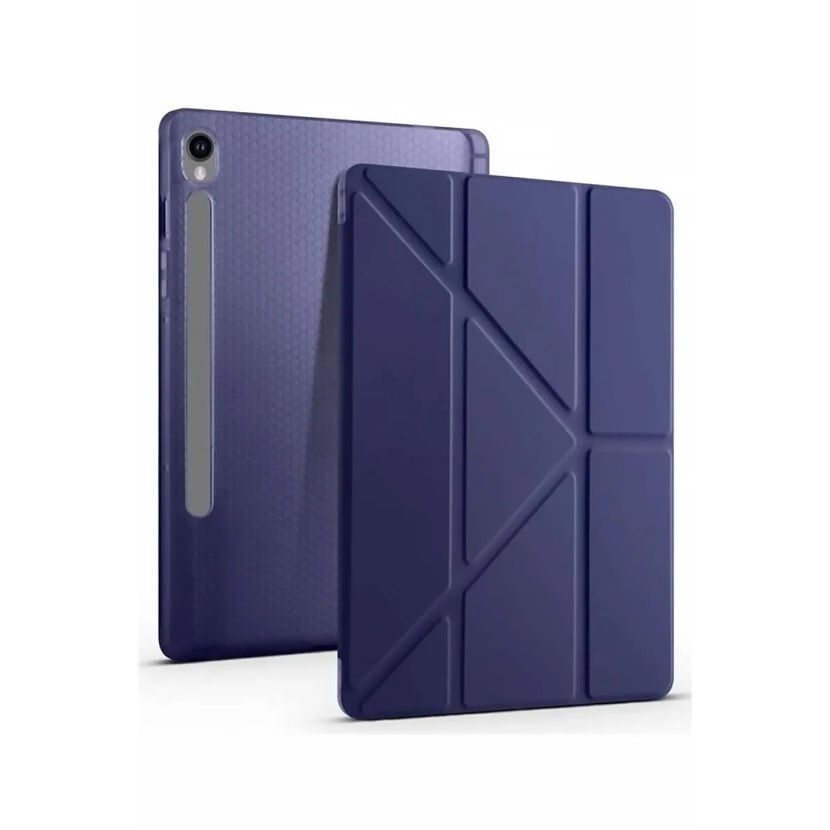 Galaxy Tab S10 FE Plus 13.1 Kalemlikli Mars Tablet Kılıfı - Lacivert