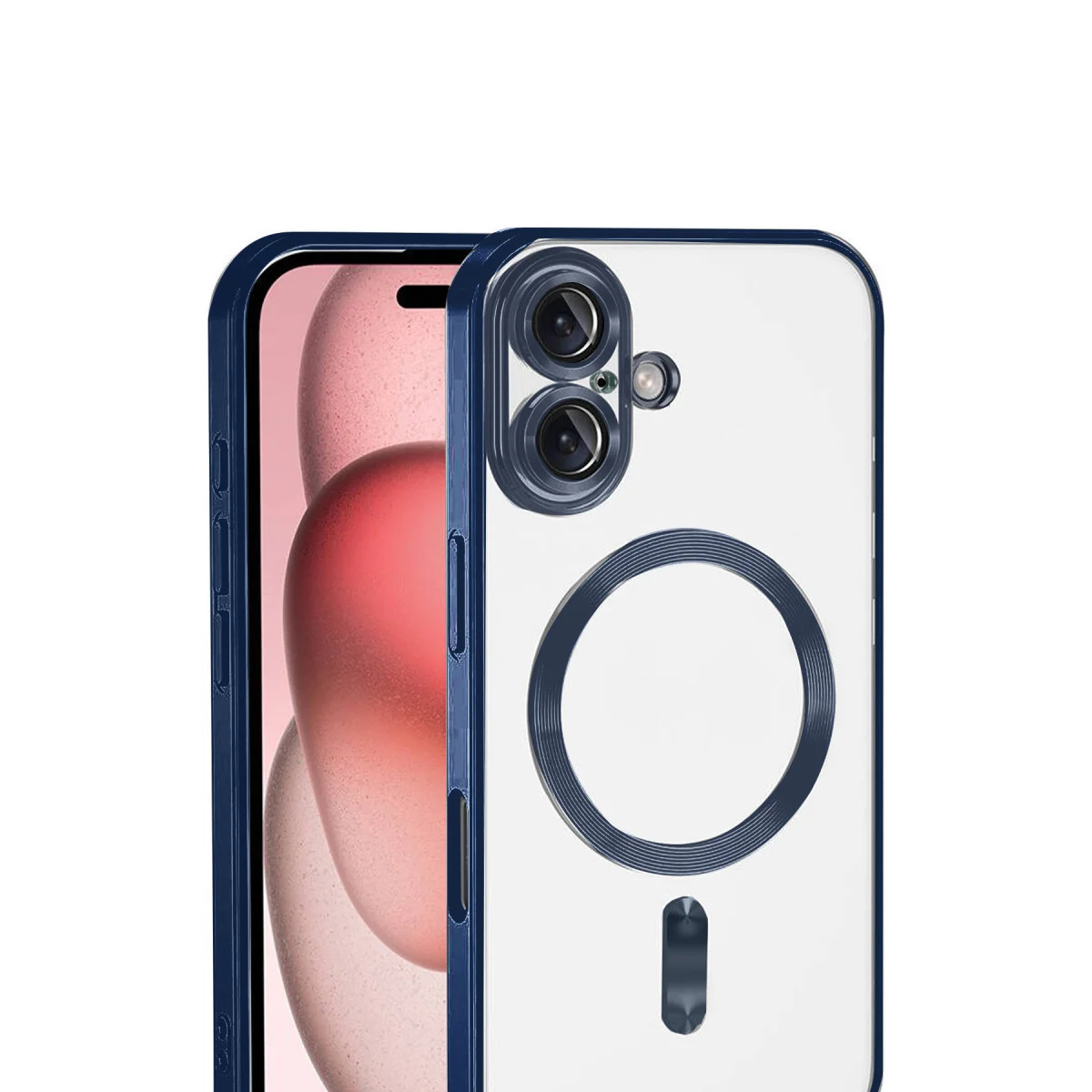 iPhone 17 Kross Magneticsafe Kapak - Lacivert