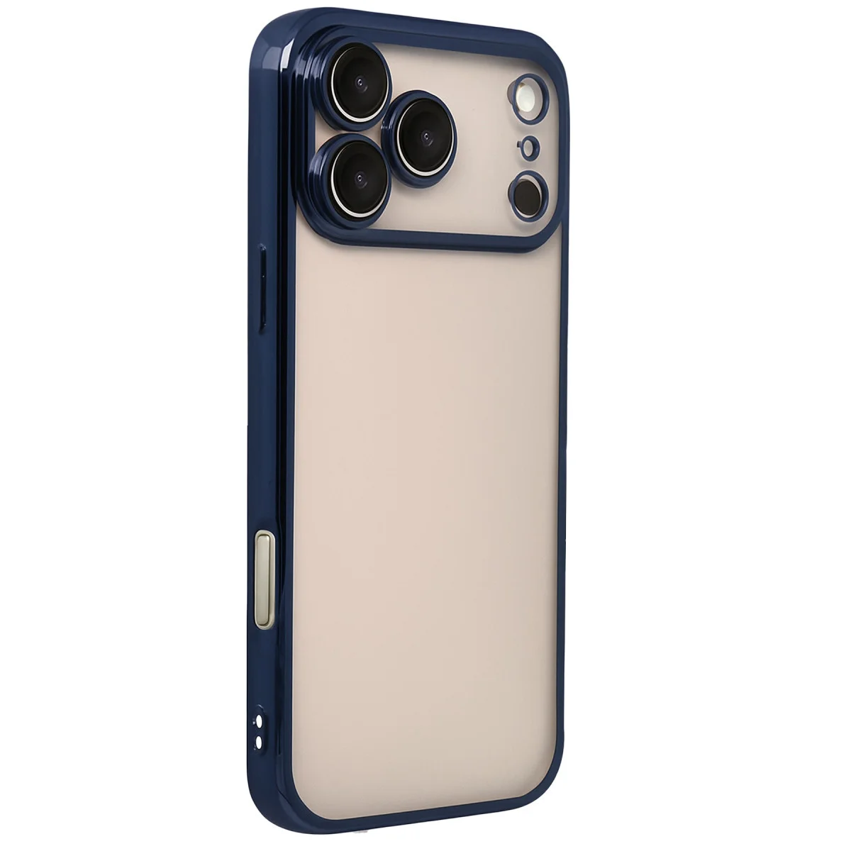 iPhone 17 Pro Max Razer Lensli Silikon - Lacivert