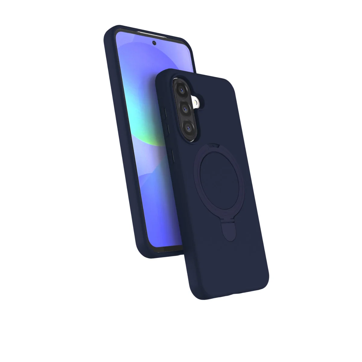 Galaxy A36 Regal Magsafe Standlı Kapak - Lacivert