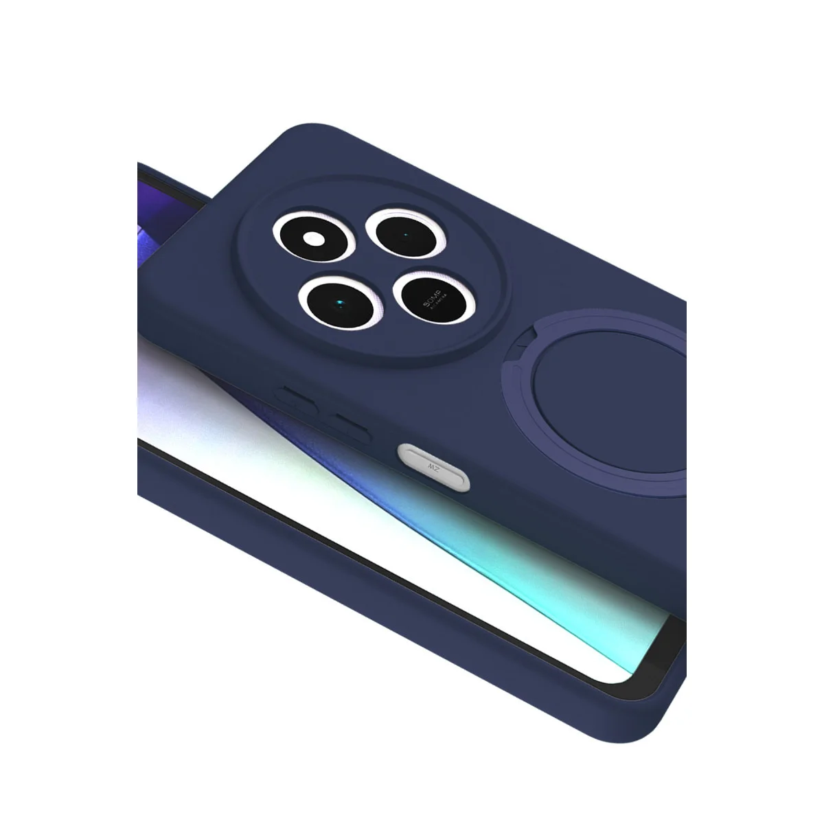 Redmi 14C Regal Magsafe Standlı Kapak - Lacivert