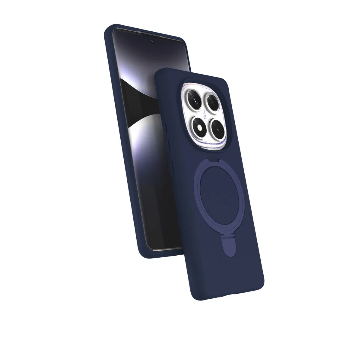 Redmi Note 14 Pro 5G Regal Magsafe Standlı Kapak - Lacivert