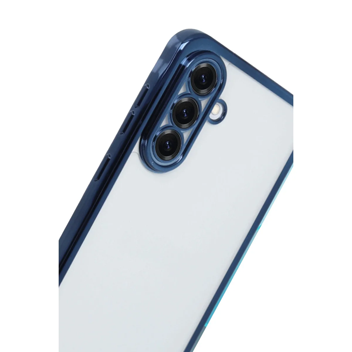 Galaxy A17 5G Razer Lensli Silikon - Lacivert