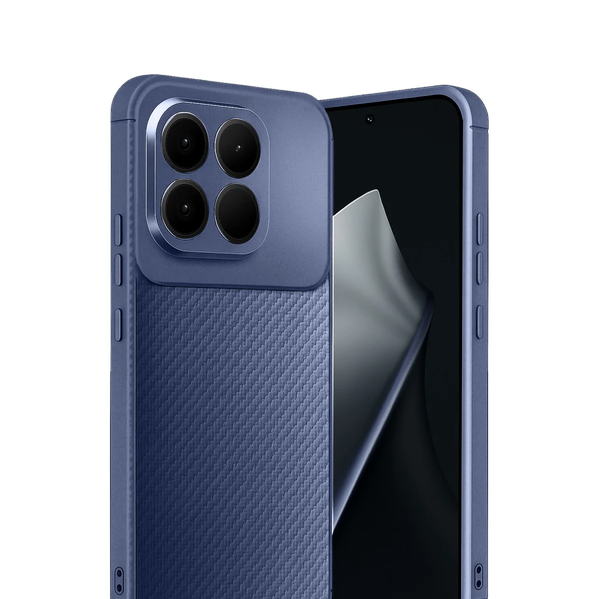 Mi 15T Auto Focus Karbon Kapak - Lacivert