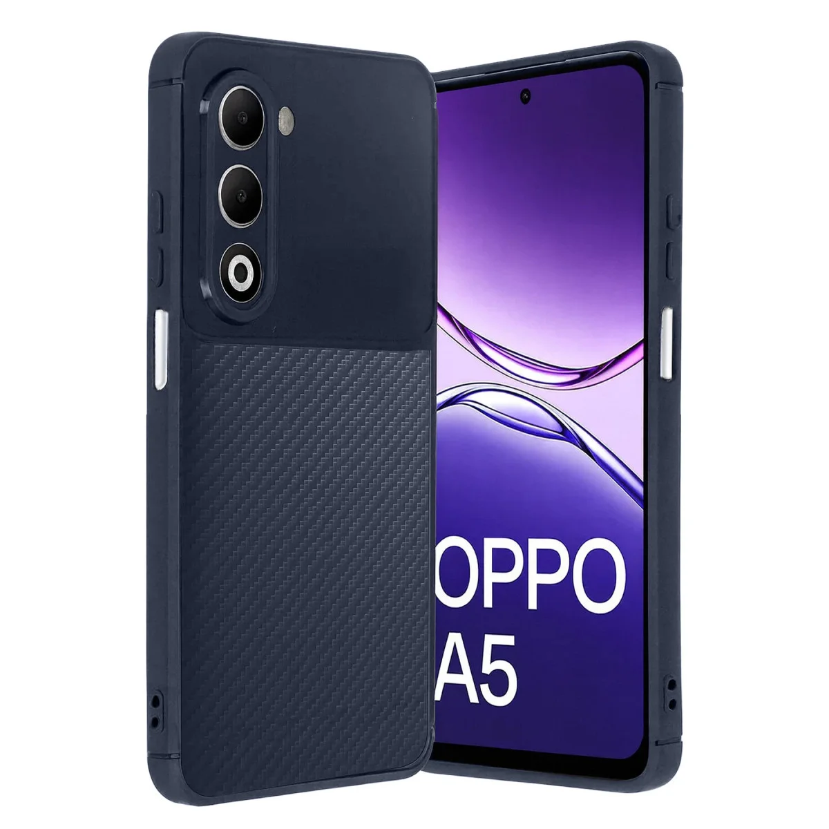A5 4G Auto Focus Karbon Kapak - Lacivert