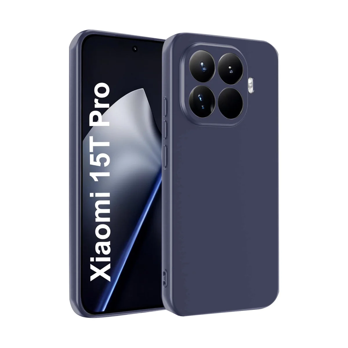 Mi 15T Pro First Silikon - Lacivert