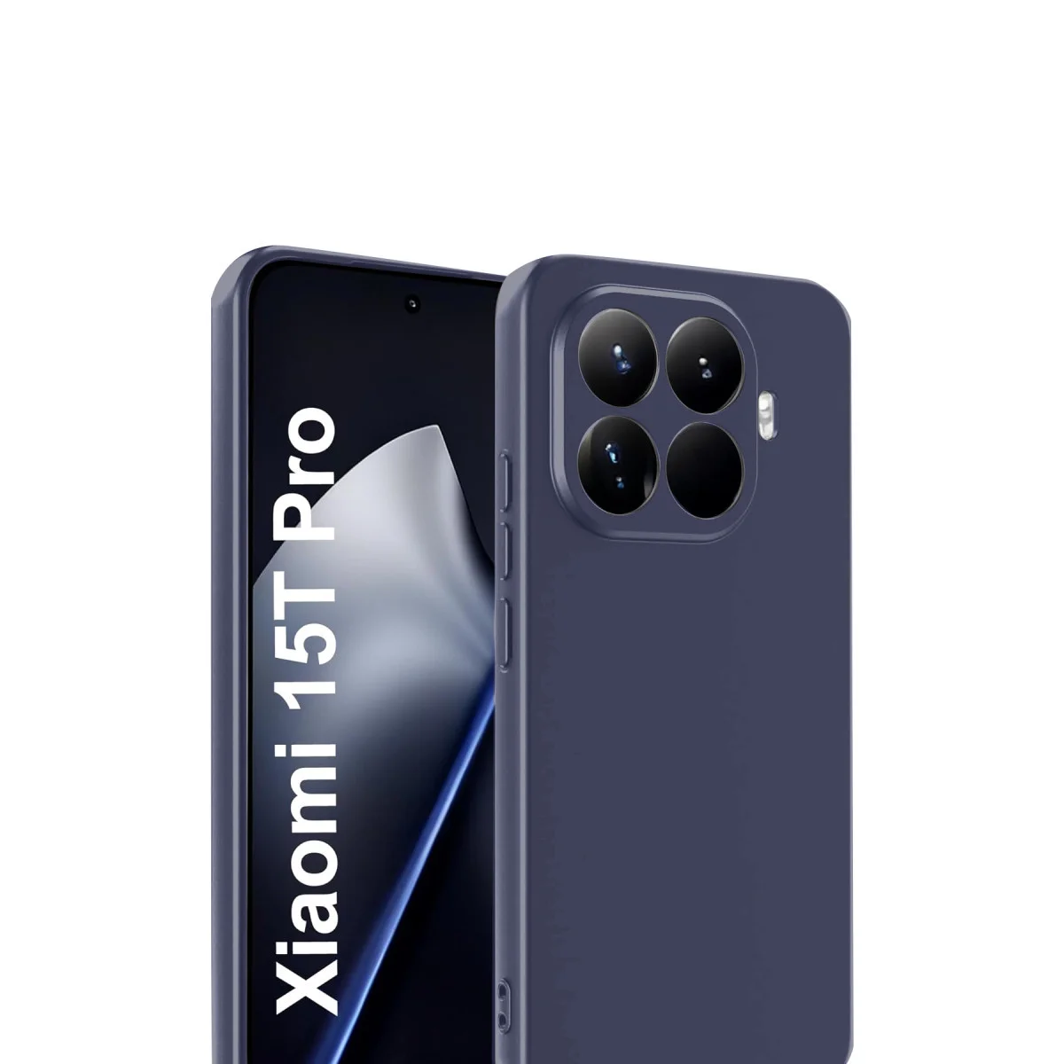 Mi 15T Pro First Silikon - Lacivert