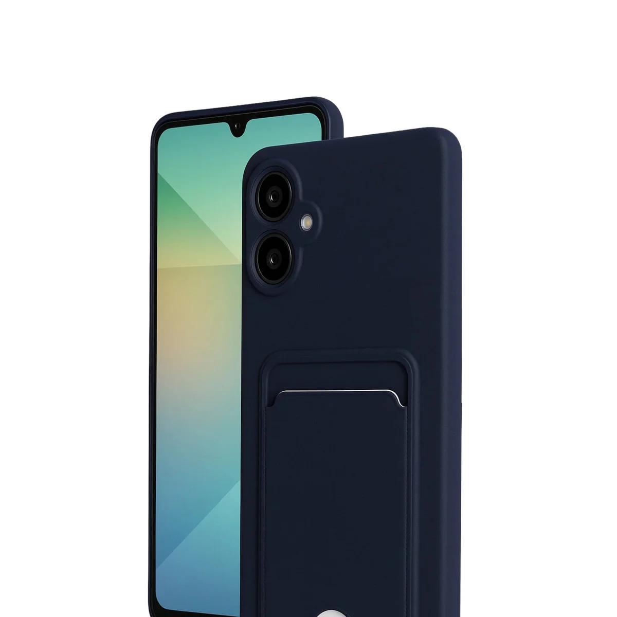Galaxy A07 4G Kelvin Kartvizitli Silikon - Lacivert