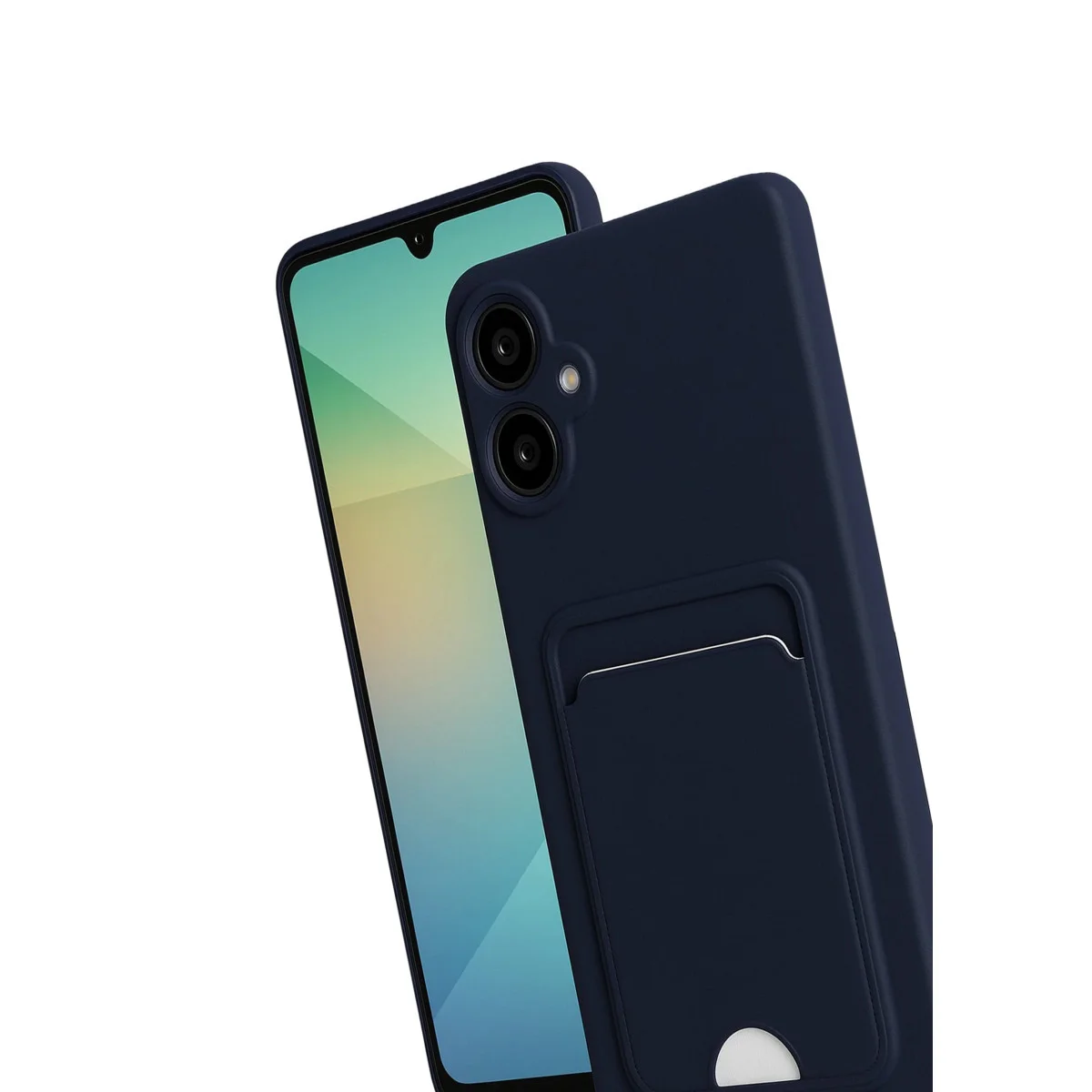Galaxy A07 4G Kelvin Kartvizitli Silikon - Lacivert