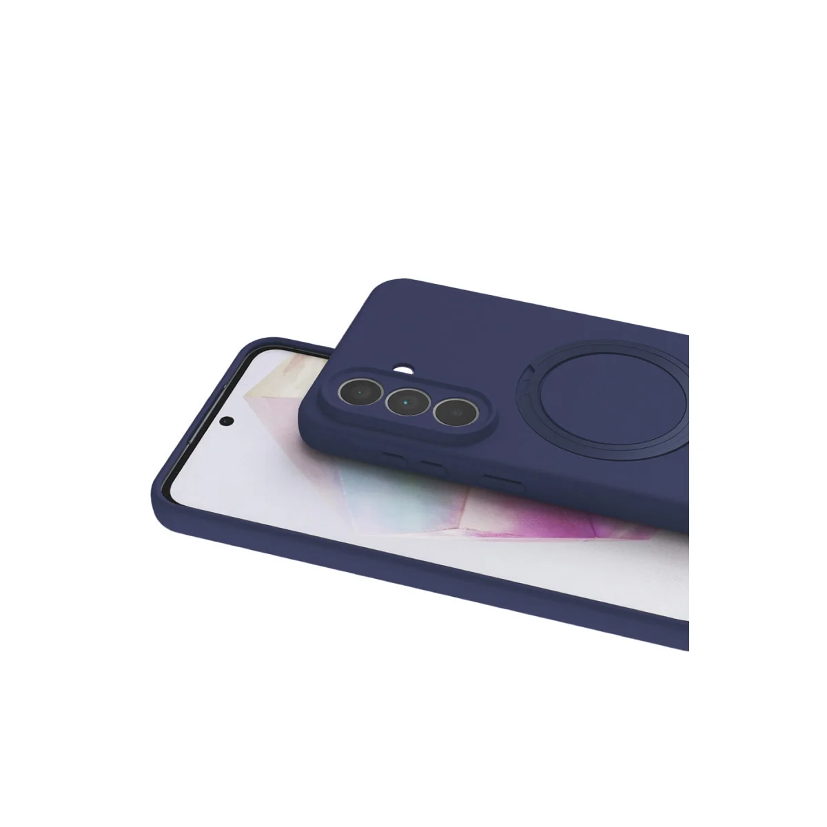Galaxy A57 5G Regal Magsafe Standlı Kapak - Lacivert