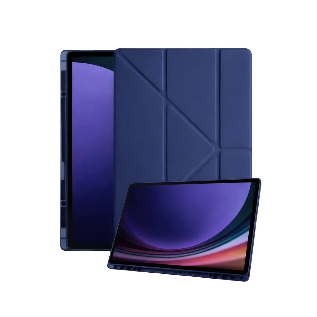 Galaxy X730 Tab S11 Kalemlikli Mars Tablet Kılıfı - Lacivert