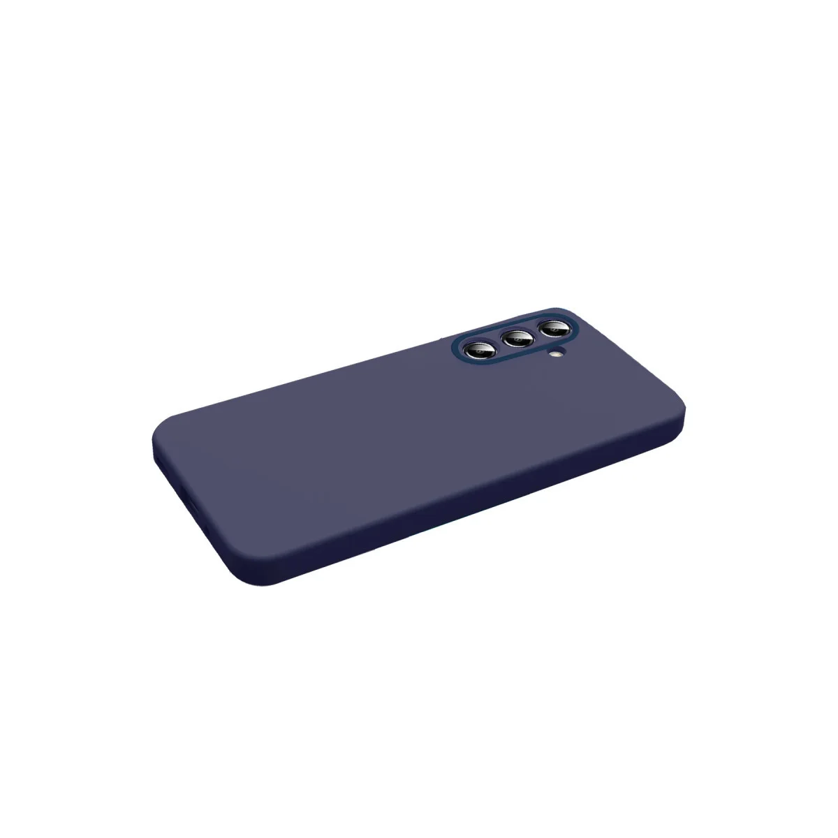 Galaxy S26 Nano içi Kadife Silikon - Lacivert