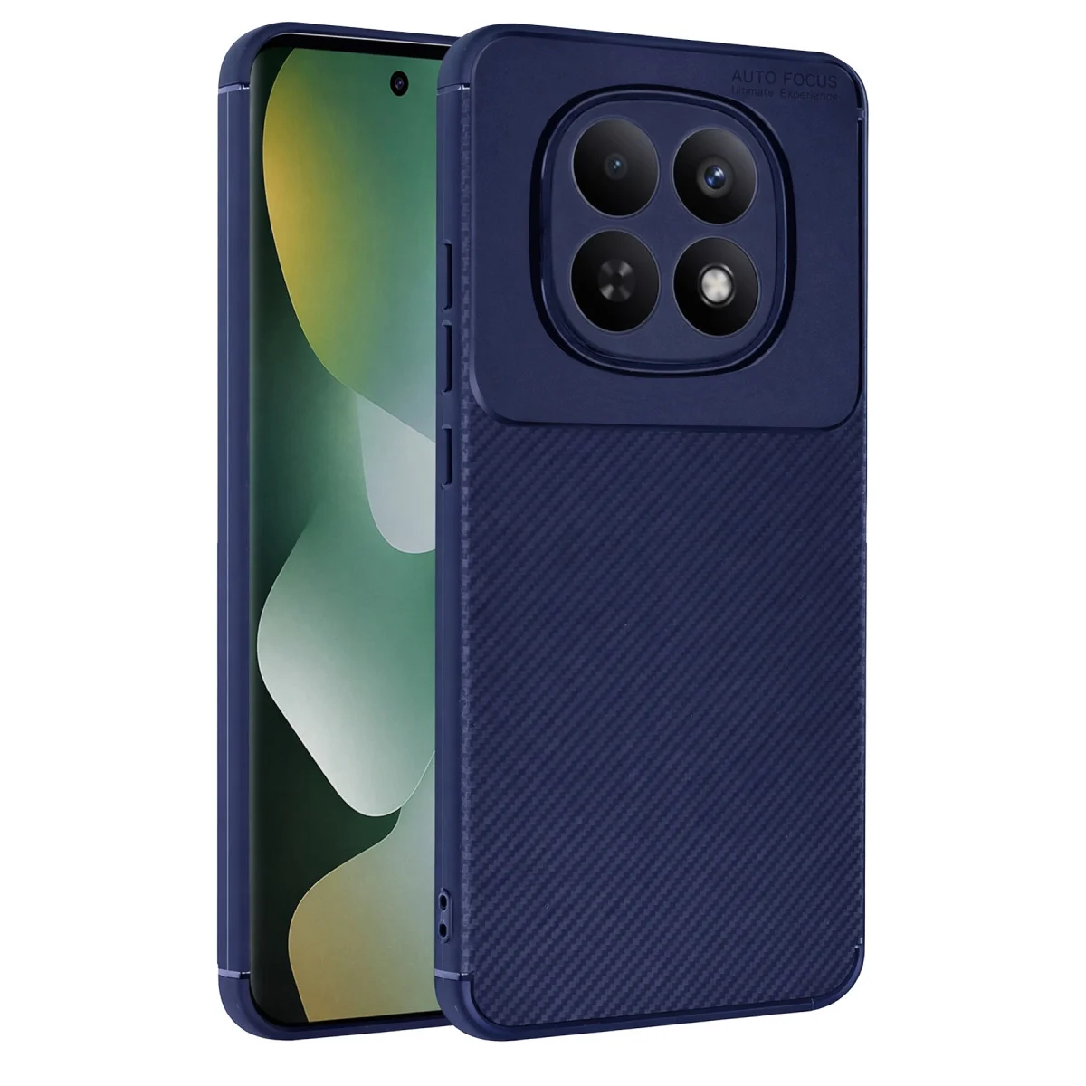 Redmi Note 15 4G Auto Focus Karbon Kapak - Lacivert