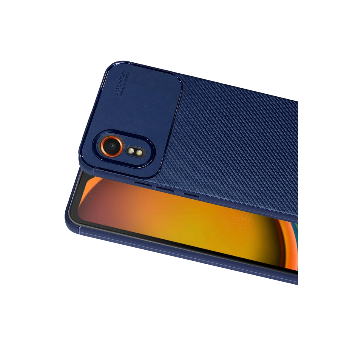 Galaxy XCover 7 Kılıf Auto Focus Karbon Kapak - Lacivert