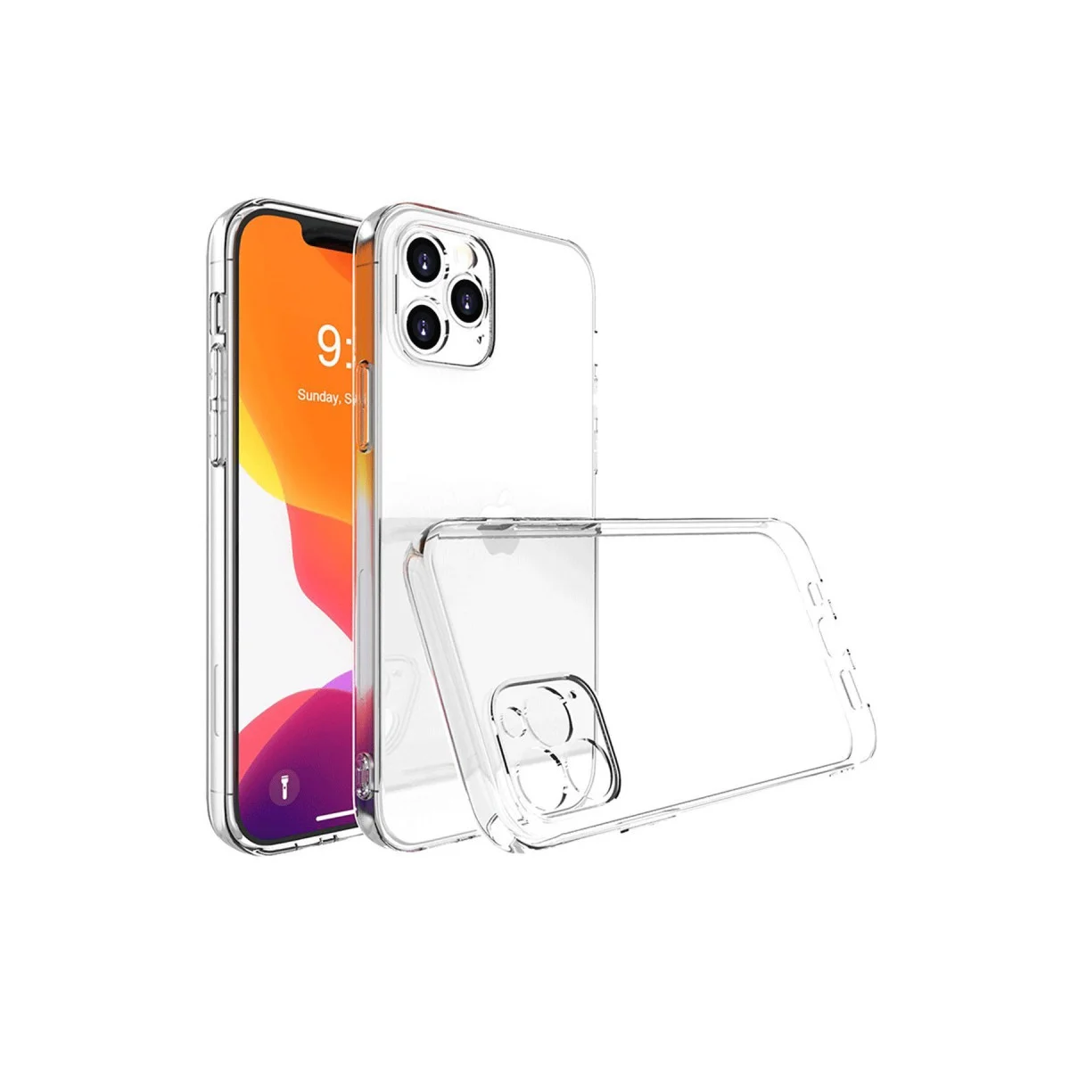 iPhone 16 Pro Kılıf Lüx Şeffaf Silikon
