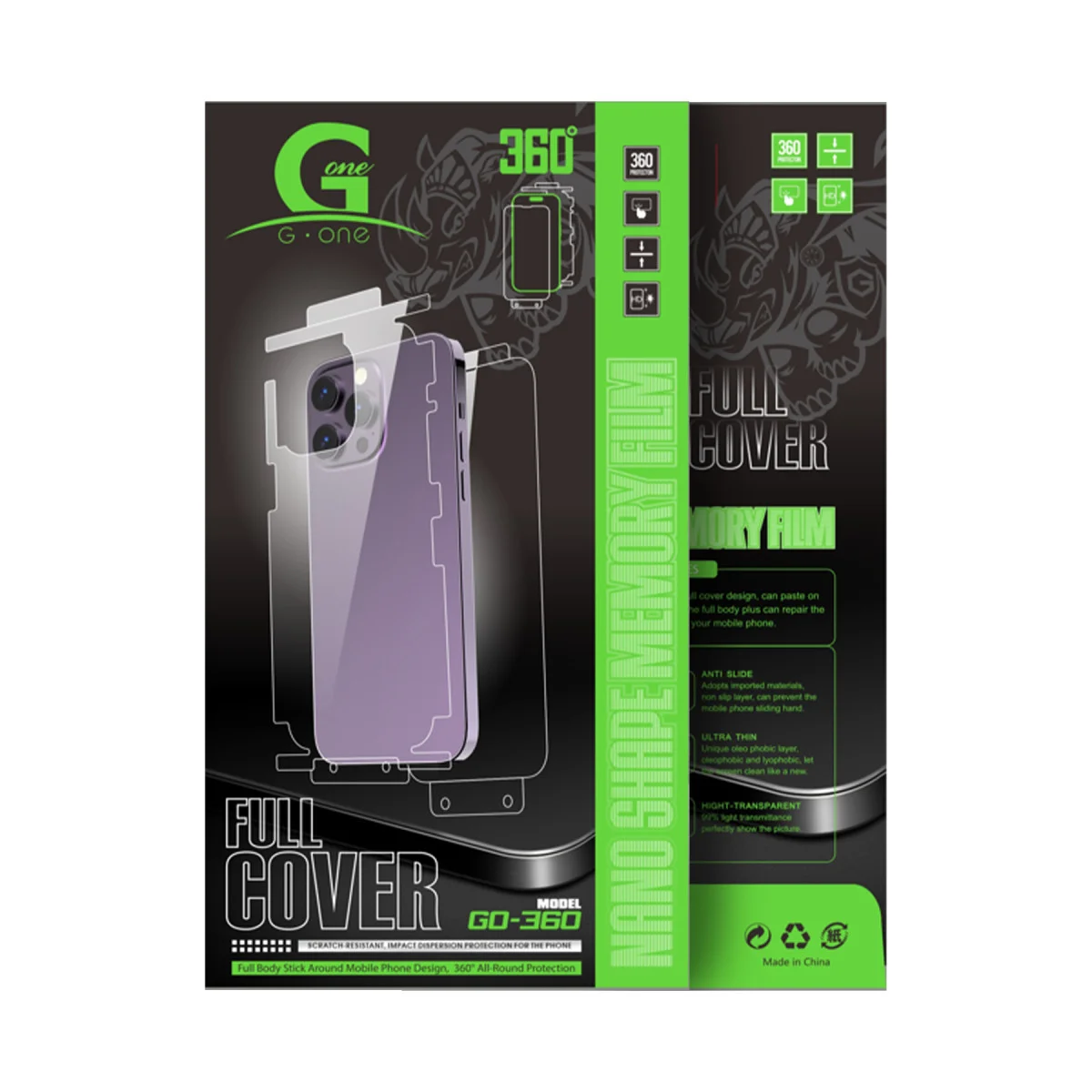 iPhone 16 Pro Max 360 Full Body Arka Koruyucu