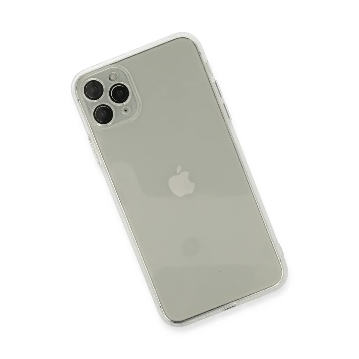 iPhone 11 Pro Max Kılıf Fly Lens Silikon - Şeffaf