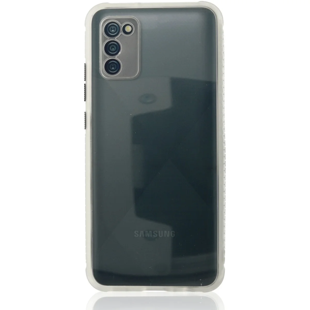 Galaxy A02S Kılıf Miami Şeffaf Silikon - Şeffaf