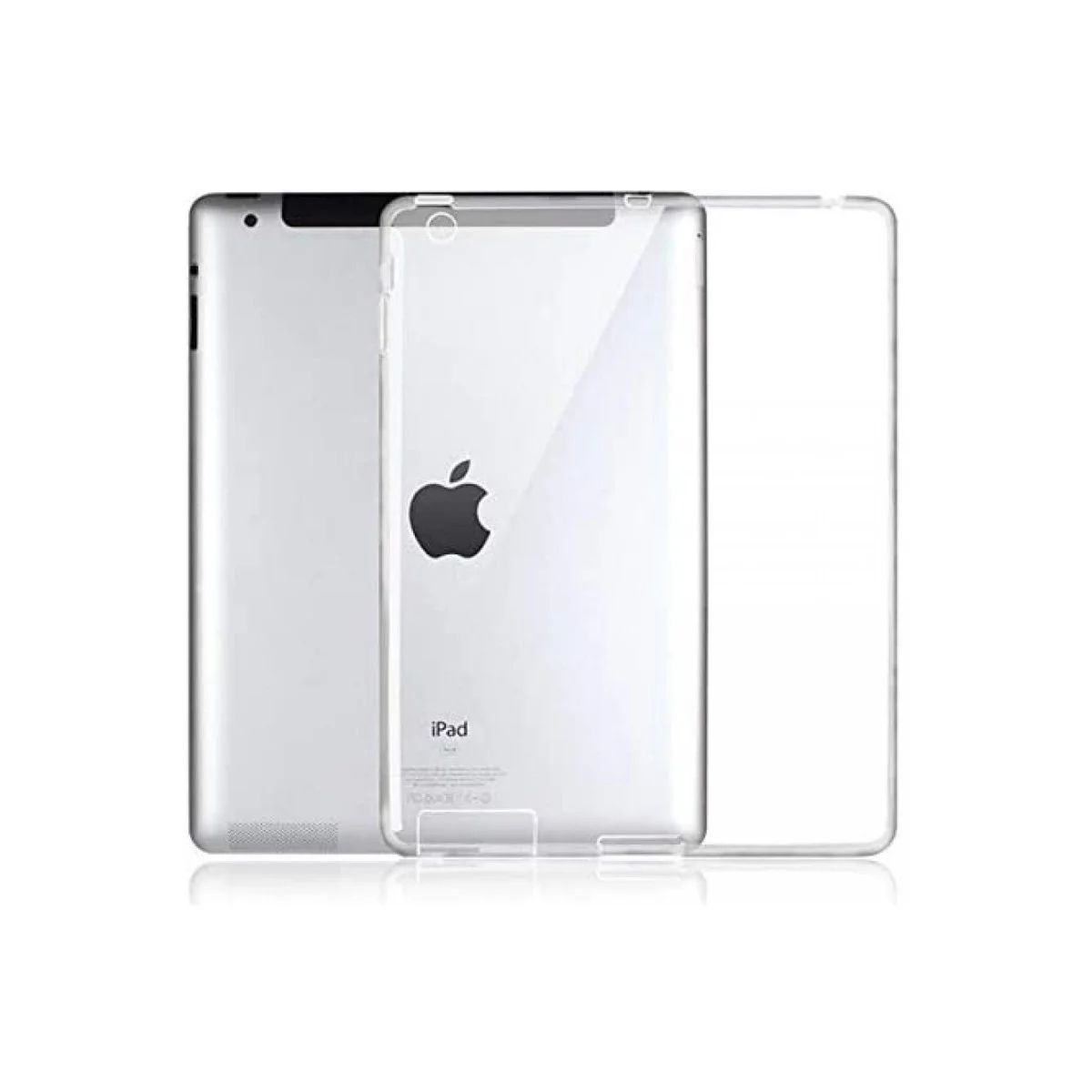 iPad 4 9.7 Kılıf Tablet Şeffaf Silikon