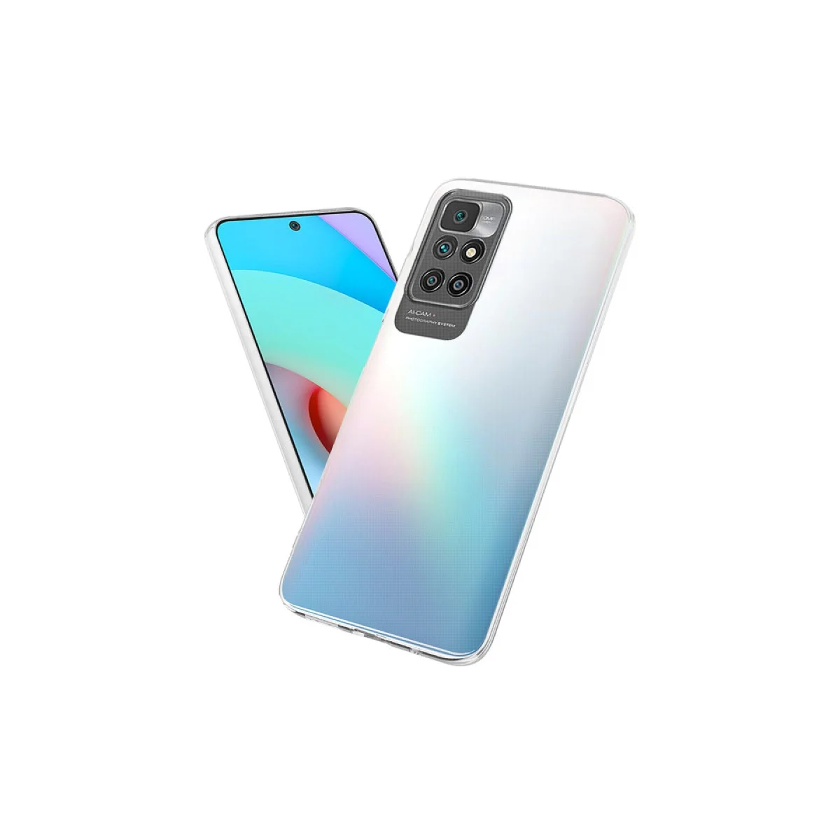 Redmi 10 2022 Kılıf Lüx Şeffaf Silikon