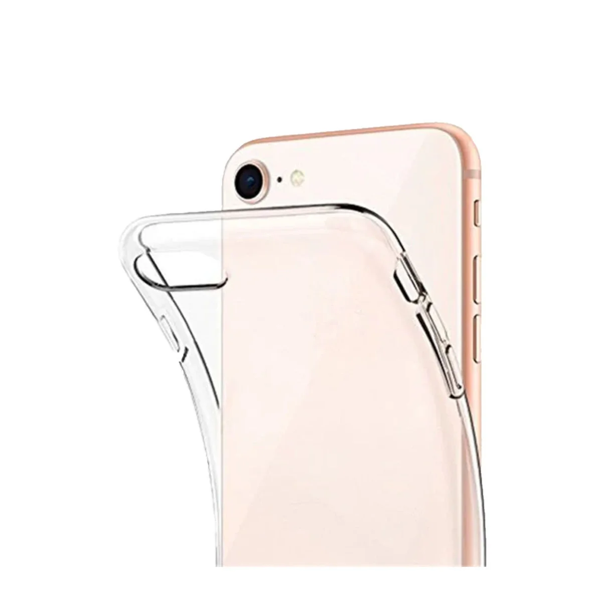 iPhone 7 Kılıf Lüx Şeffaf Silikon