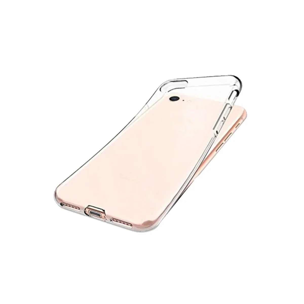 iPhone 7 Kılıf Lüx Şeffaf Silikon