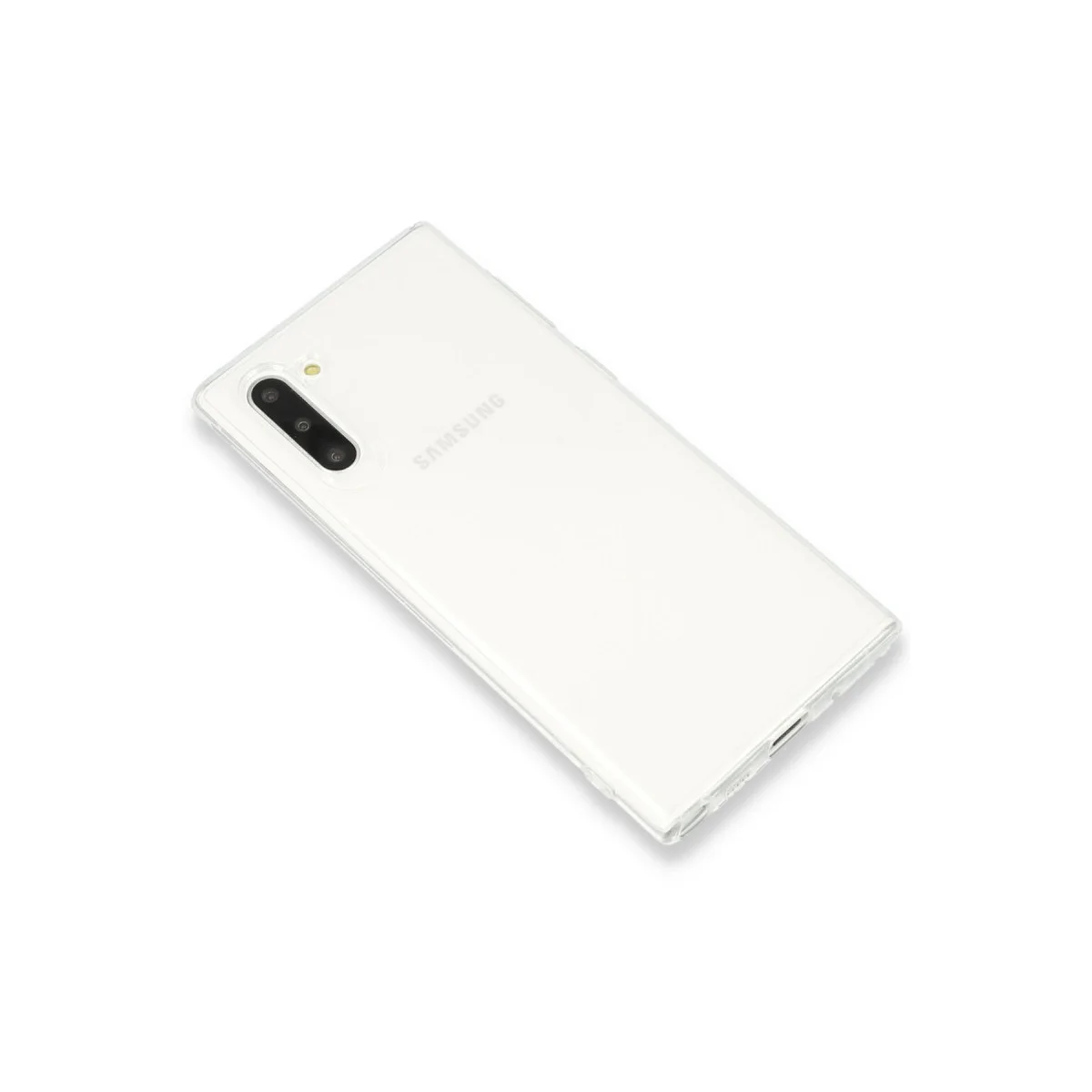 Galaxy Note 10 Kılıf Lüx Şeffaf Silikon