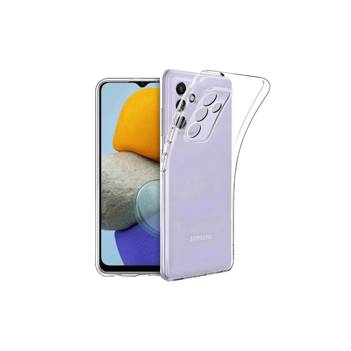 Galaxy A24 4G Kılıf Lüx Şeffaf Silikon