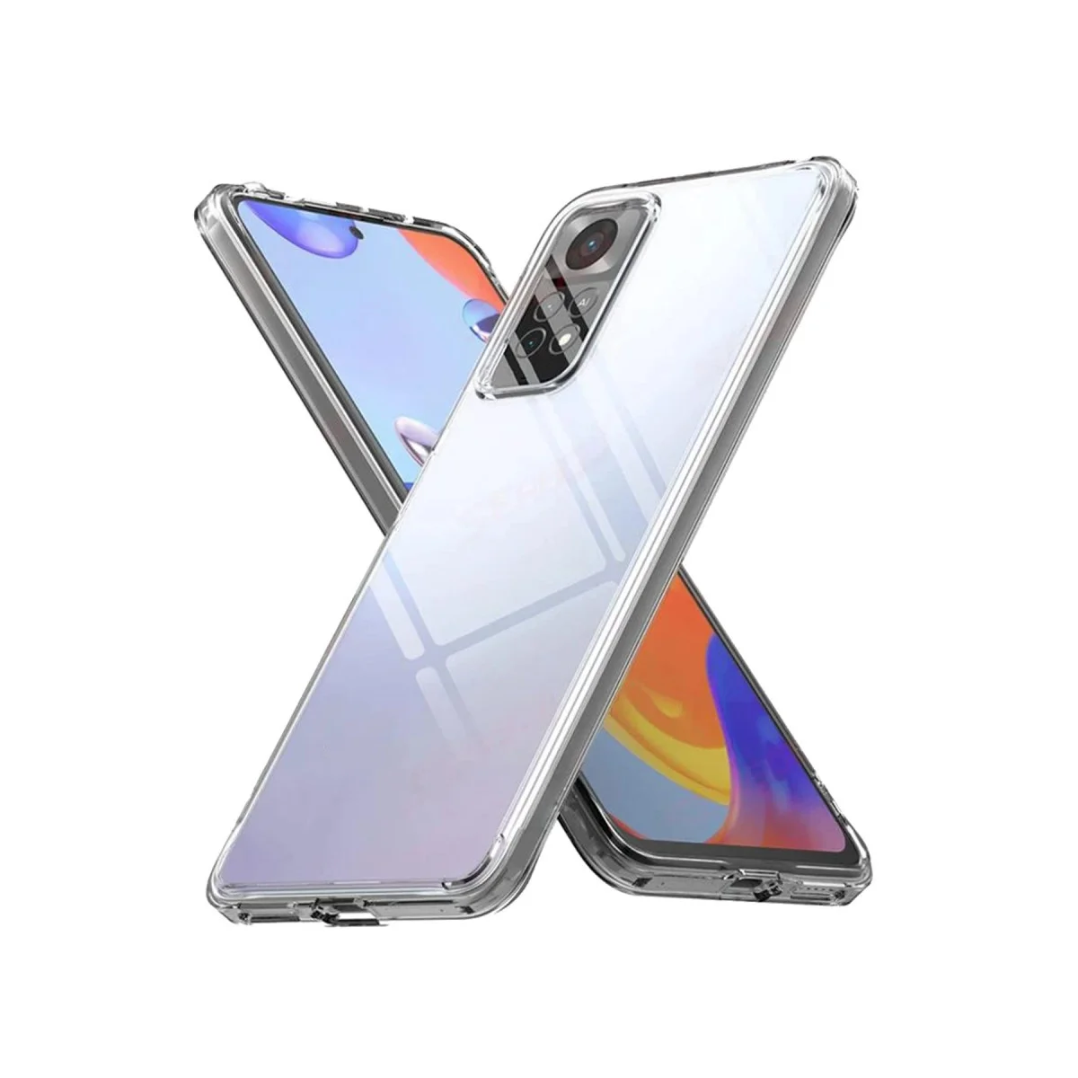 Redmi Note 12 Pro 4G Kılıf Lüx Şeffaf Silikon