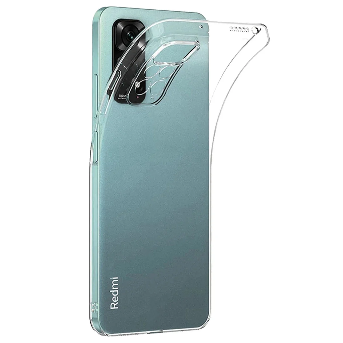 Redmi Note 12 Pro 4G Kılıf Lüx Şeffaf Silikon