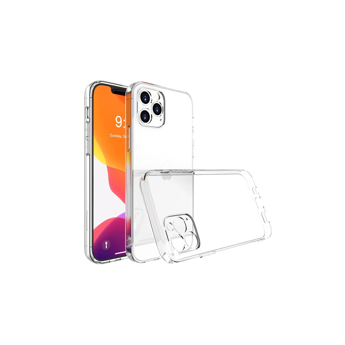 iPhone 14 Pro Kılıf Lüx Şeffaf Silikon