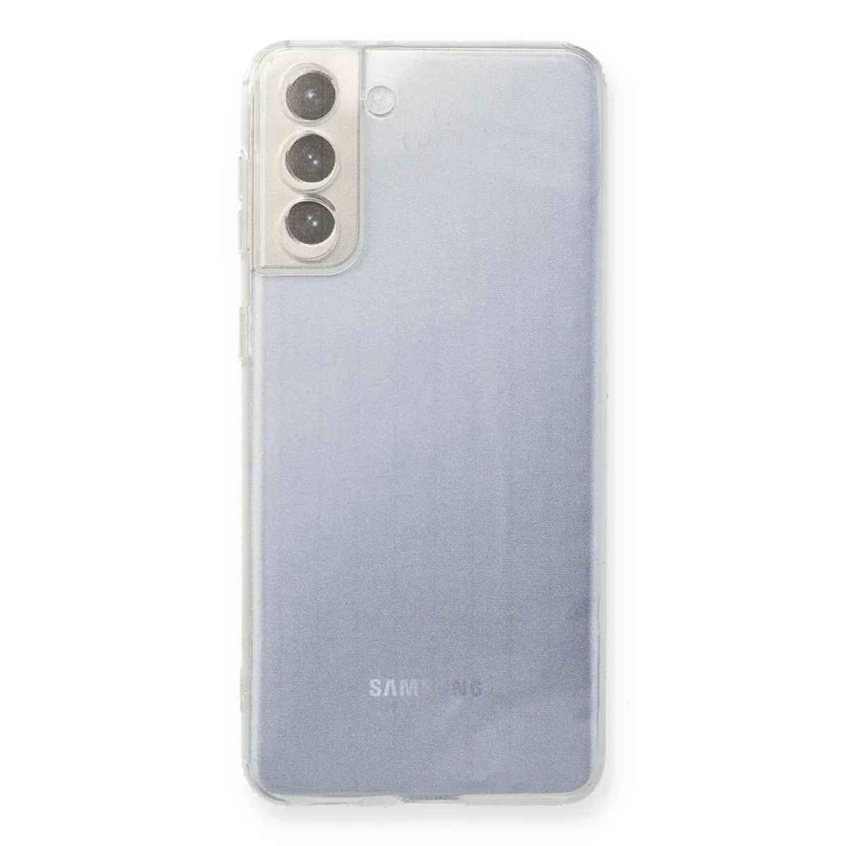 Galaxy S21 FE Kılıf Lüx Şeffaf Silikon