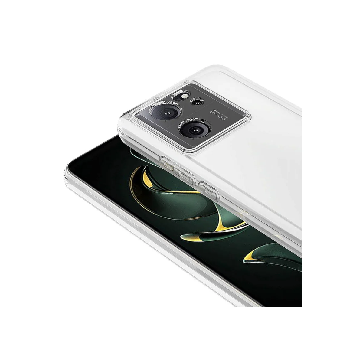 Mi 13T Pro Kılıf Lüx Şeffaf Silikon