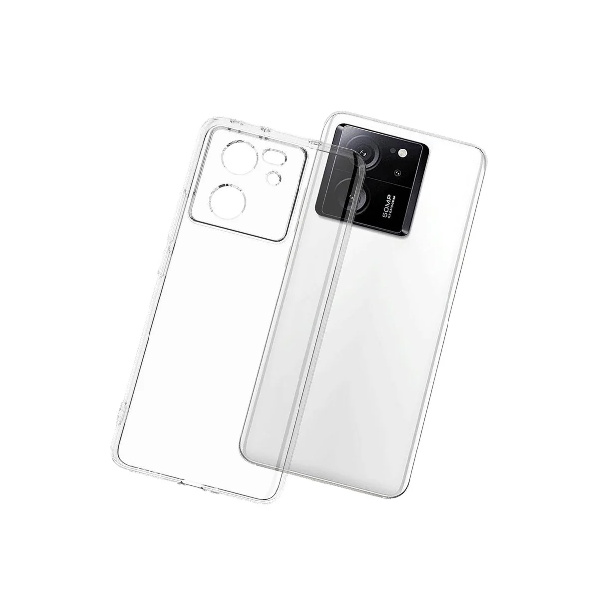 Mi 13T Pro Kılıf Lüx Şeffaf Silikon