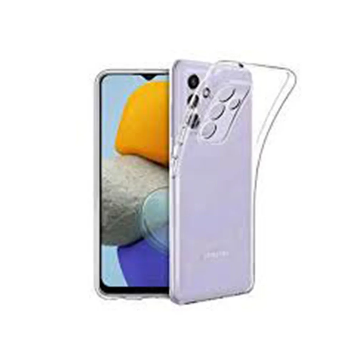 Galaxy A15 4G Kılıf Lüx Şeffaf Silikon