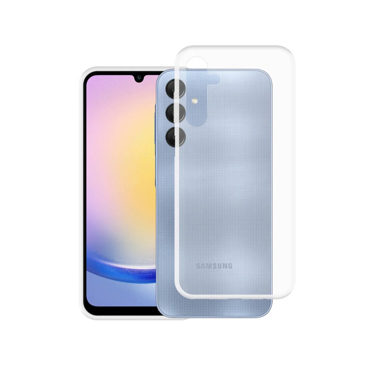 Galaxy A25 5G Kılıf Lüx Şeffaf Silikon