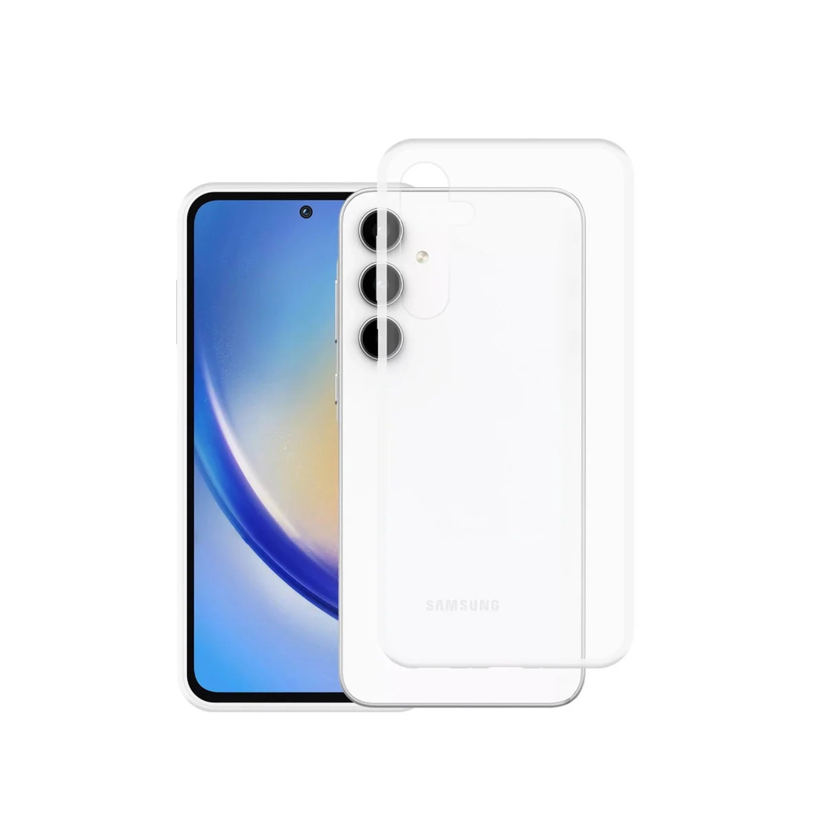 Galaxy A35 5G Kılıf Lüx Şeffaf Silikon