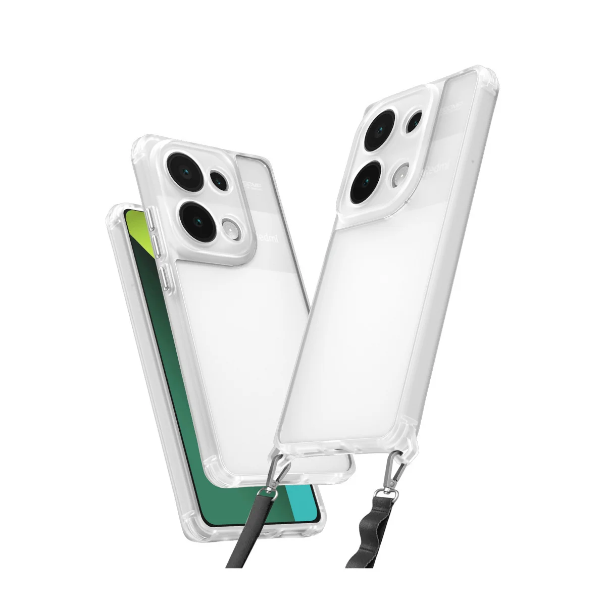 Redmi Note 13 Pro 4G Kılıf Penta Silikon Kılıf - Şeffaf