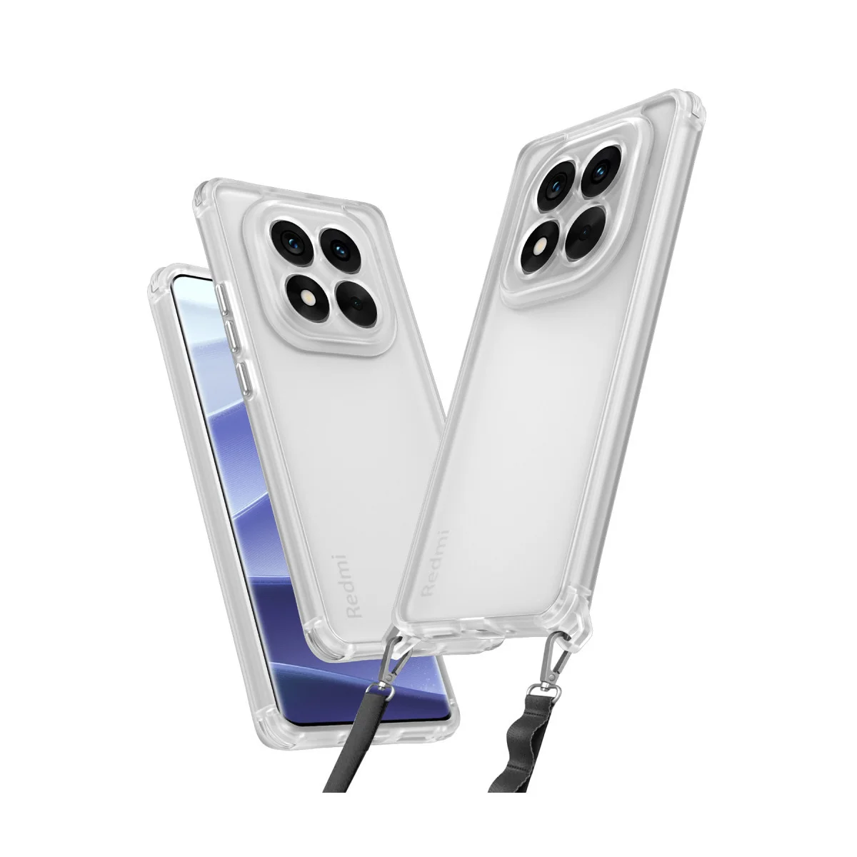 Redmi Note 14 Pro 5G Kılıf Penta Silikon Kılıf - Şeffaf
