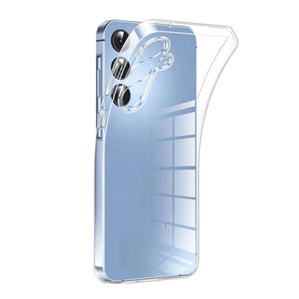 Galaxy A36 Kılıf Lüx Şeffaf Silikon