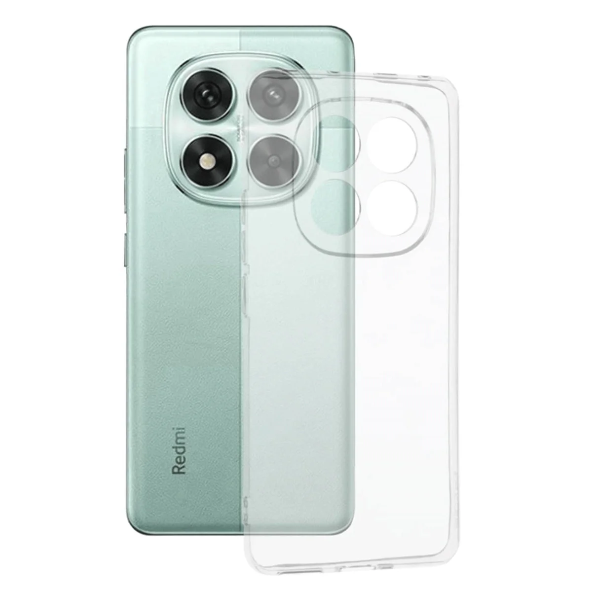 Redmi Note 14 Pro 5G Kılıf Lüx Şeffaf Silikon