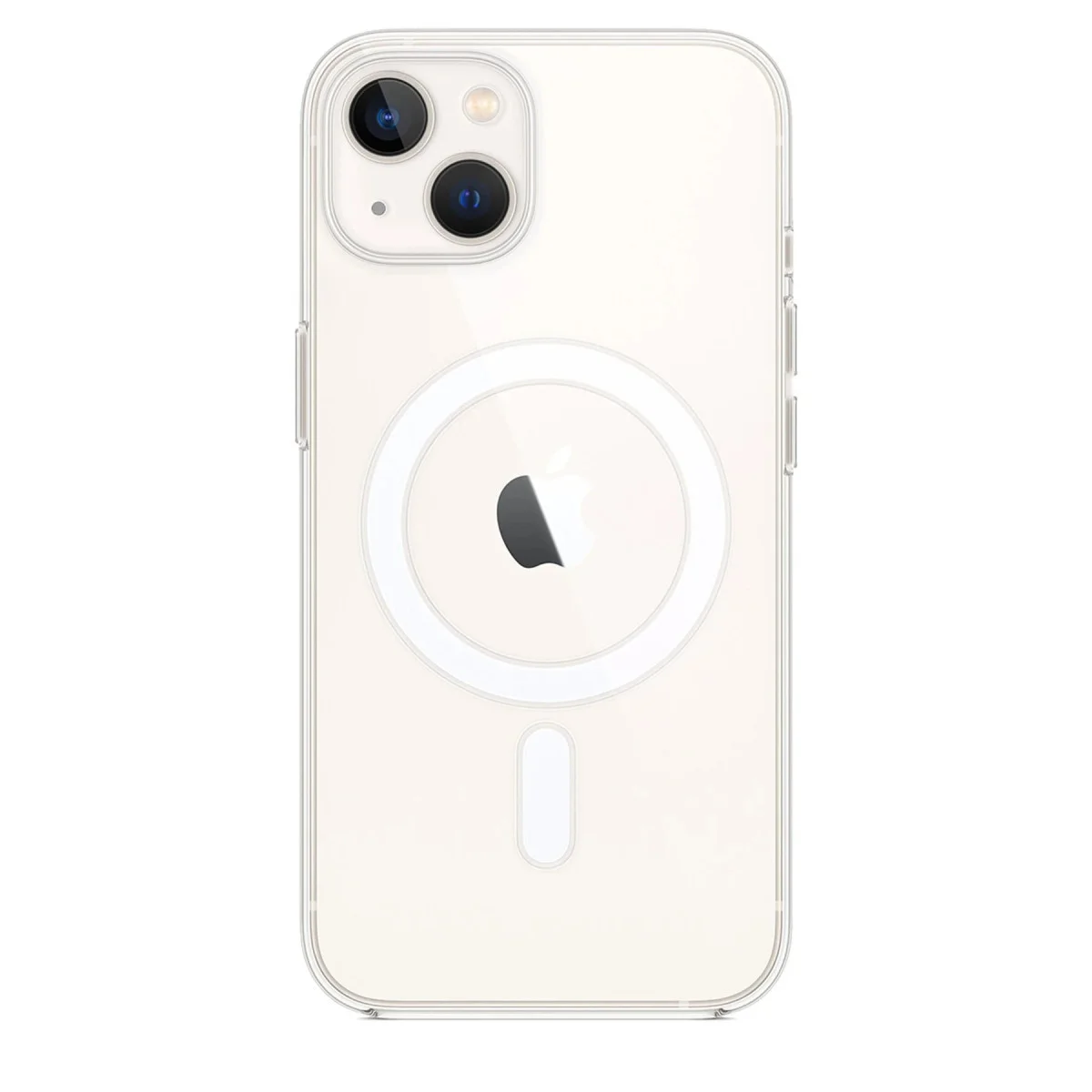 iPhone 15 Plus Kılıf Pc Real Magsafe Kapak - Şeffaf