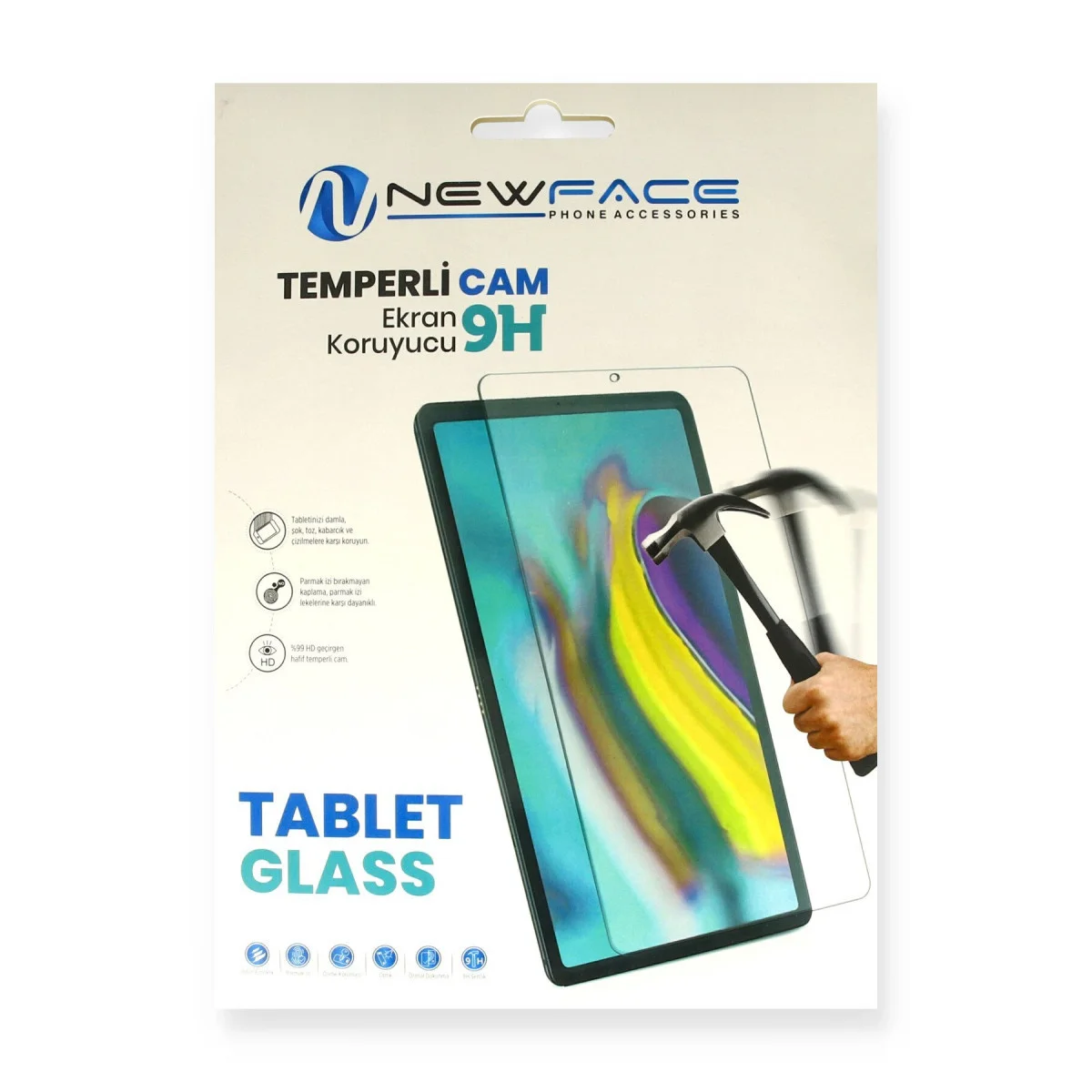 Galaxy Tab S10 FE Plus 13.1 Tablet Cam Ekran Koruyucu