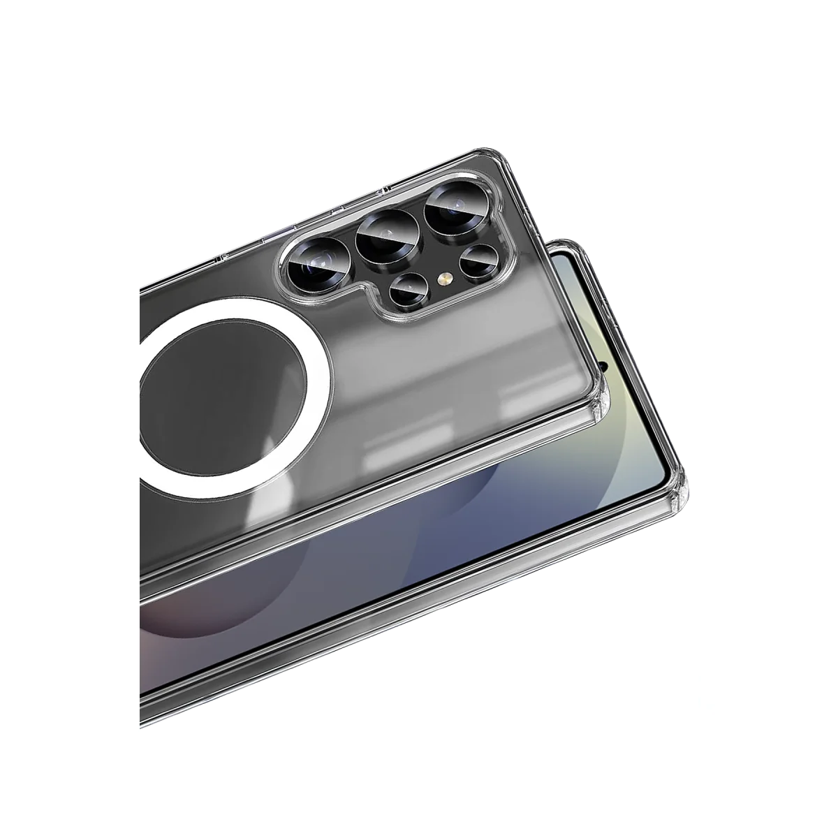 Galaxy S26 Ultra Magneticsafe Şeffaf Silikon - Şeffaf